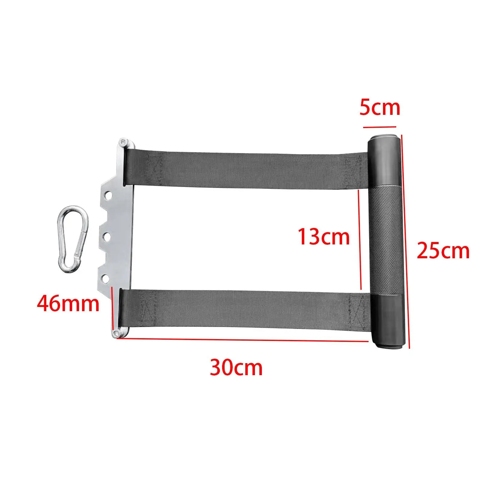 Pro Grip Armwrestling Handle – Cable & Wrist Curl Attachment with Strap