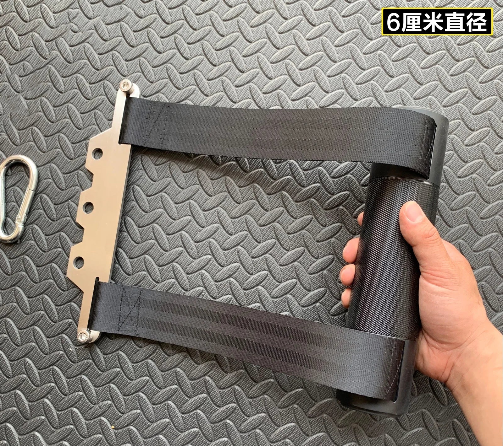 Pro Grip Armwrestling Handle – Cable & Wrist Curl Attachment with Strap