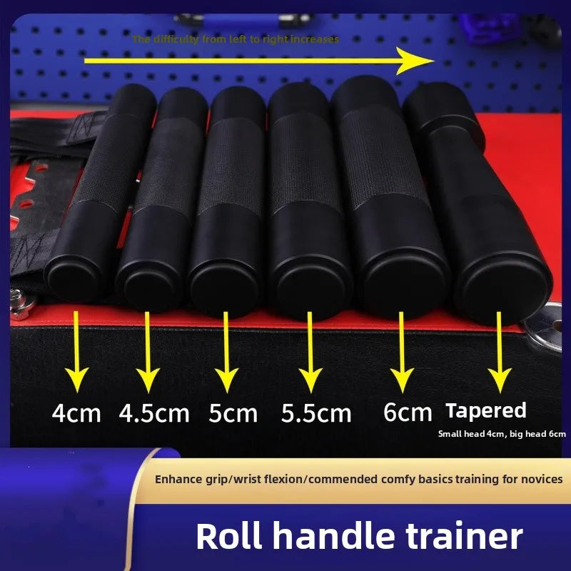 Pro Grip Armwrestling Handle – Cable & Wrist Curl Attachment with Strap