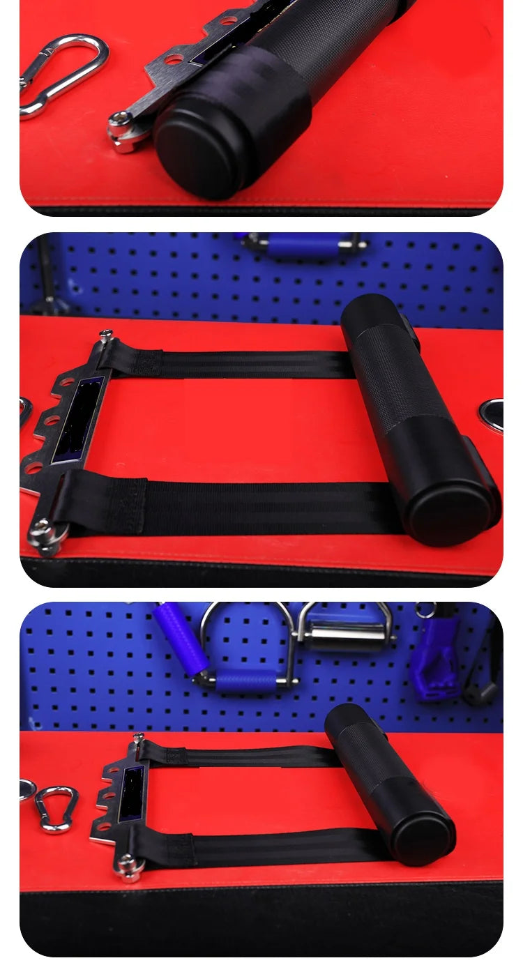 Pro Grip Armwrestling Handle – Cable & Wrist Curl Attachment with Strap