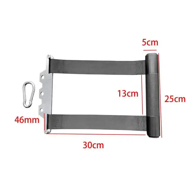 Pro Grip Armwrestling Handle – Cable & Wrist Curl Attachment with Strap