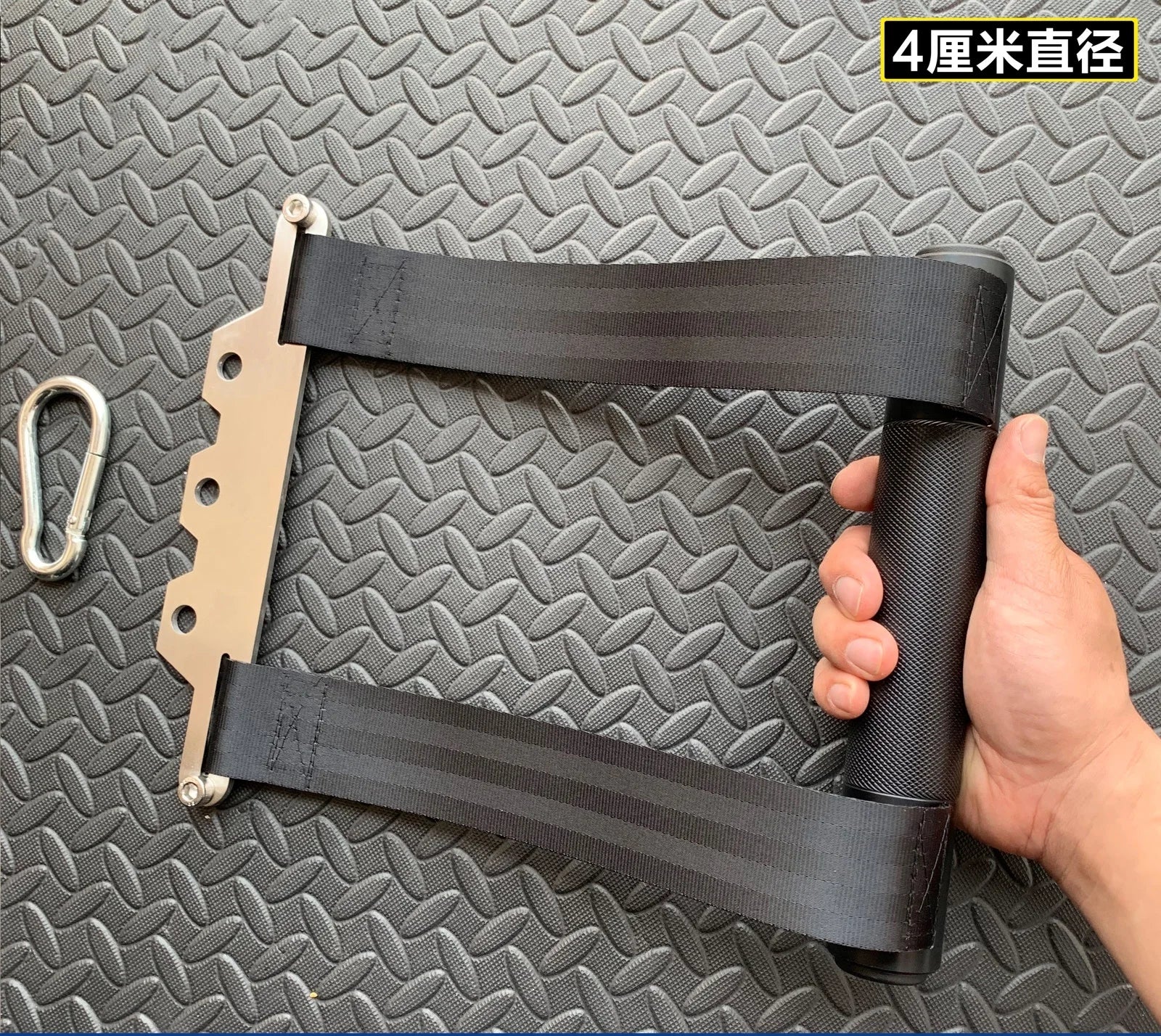 Pro Grip Armwrestling Handle – Cable & Wrist Curl Attachment with Strap